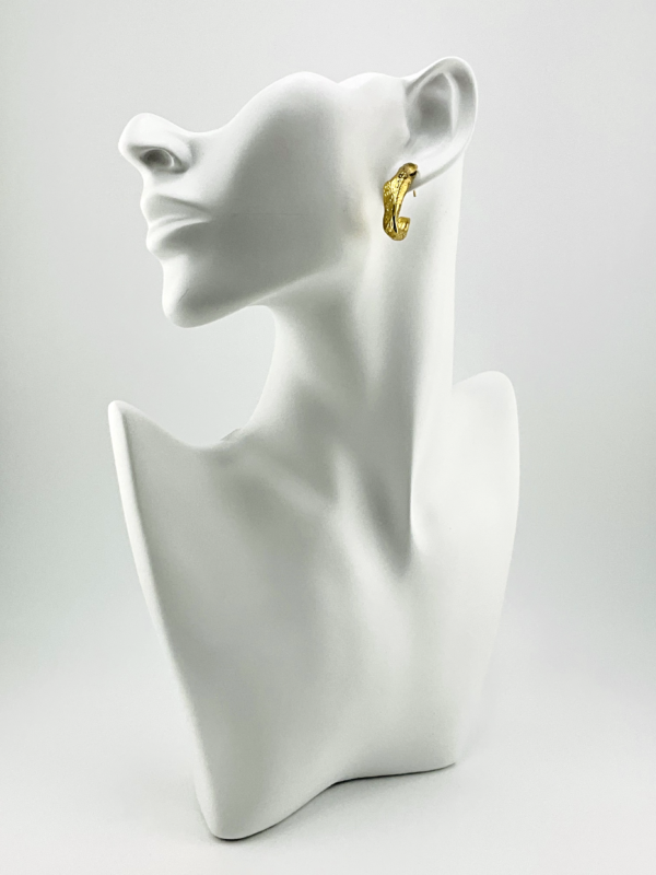Prized Sculpture is our Earrings from Sculpture of Gold Ways Collection