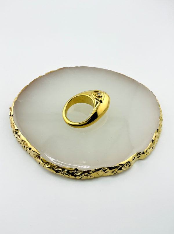 Bold Evil Eye is our Ring from Evil Eye of Gold Collection