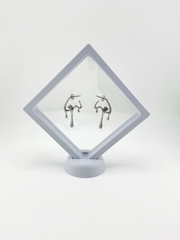 Silvy Melting Hoop is our Earrings from Spice of Feelings Collection