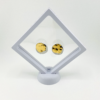 Two Worlds in One is our Earrings from Emotions of Gold Collection