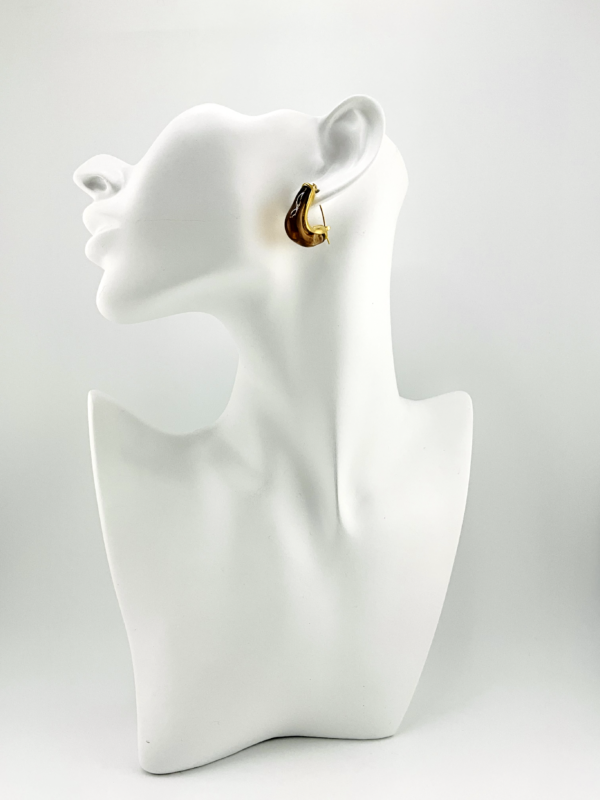 Smooth Curves is our Earrings from Emotions of Gold Collection