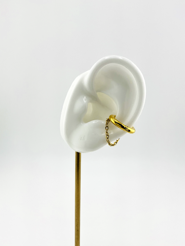 IMG_1078 EarClip Chain is our Earrings from Gold of Gold Collection