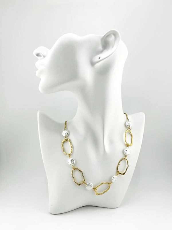 IMG_1105 Sweet Water Pearls with Chains is our Necklaces from Elegant of Pearls Collection