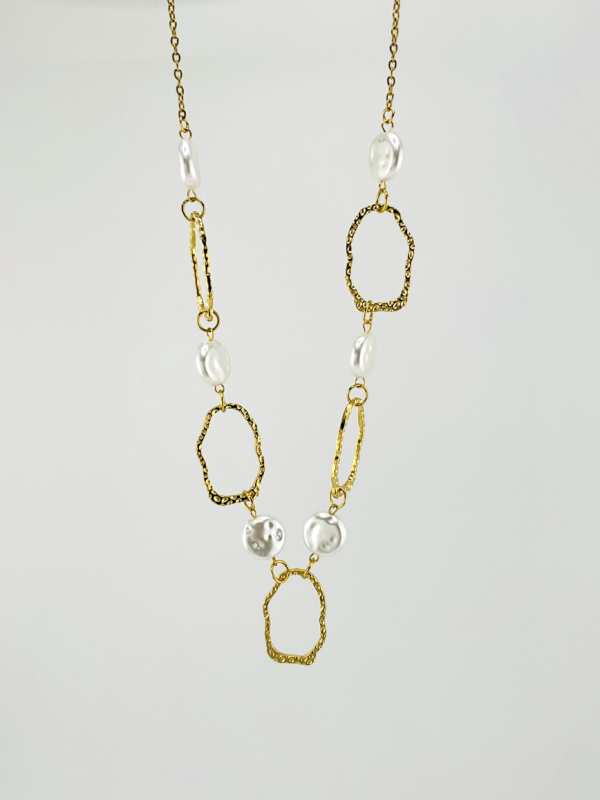 IMG_1116 Sweet Water Pearls with Chains is our Necklaces from Elegant of Pearls Collection