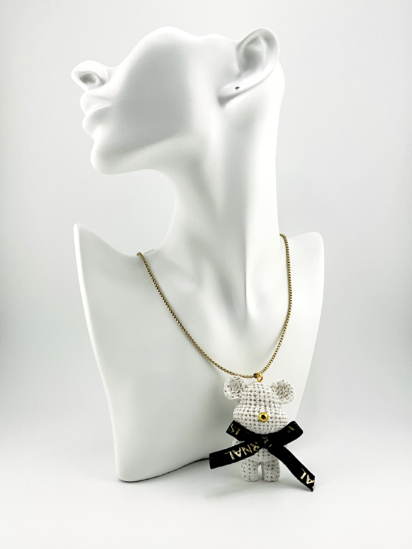 White Bear is our Necklace from Bear of Teddy Collection