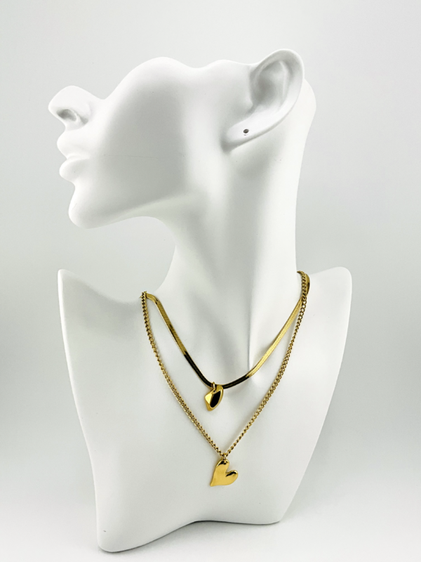 Vingtage Hearts is our Necklace from Heart of Chains Collection