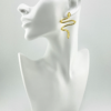 Snake in Chains is our Earrings from Snake of Curves Collection
