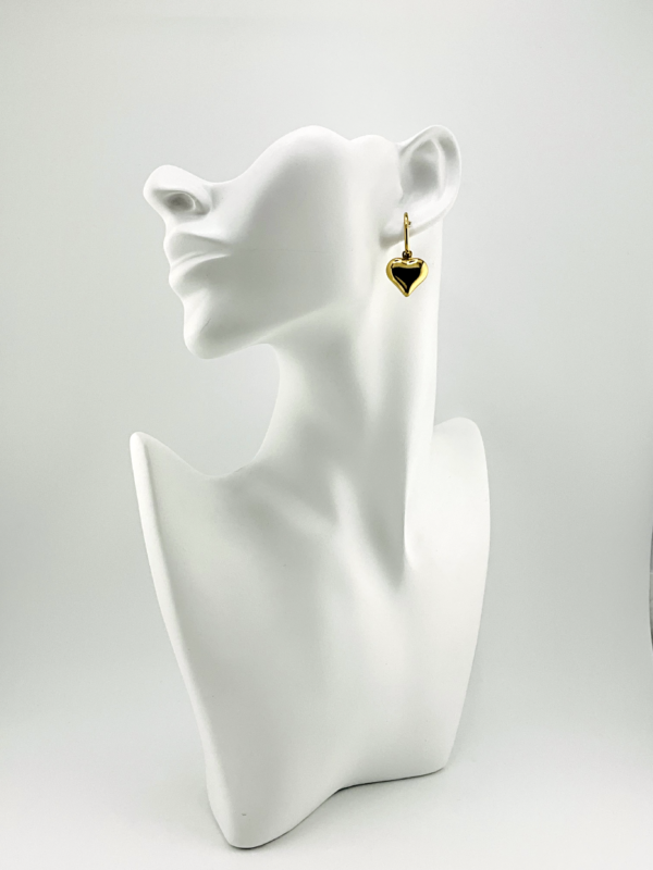 Goldy Drop Heart is our Earrings from Diamond of Gold Collection
