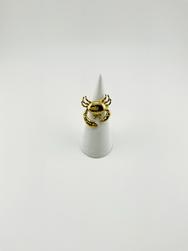 Adored Crabs Ring is our Rings from Sea of Gold Collection