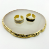 Waves in Onyx is our Rings from Vintage of Gold Collection