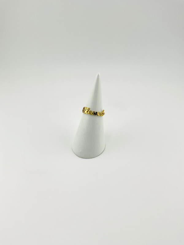 Blessed is our Ring from Elegant of the Gold Collection