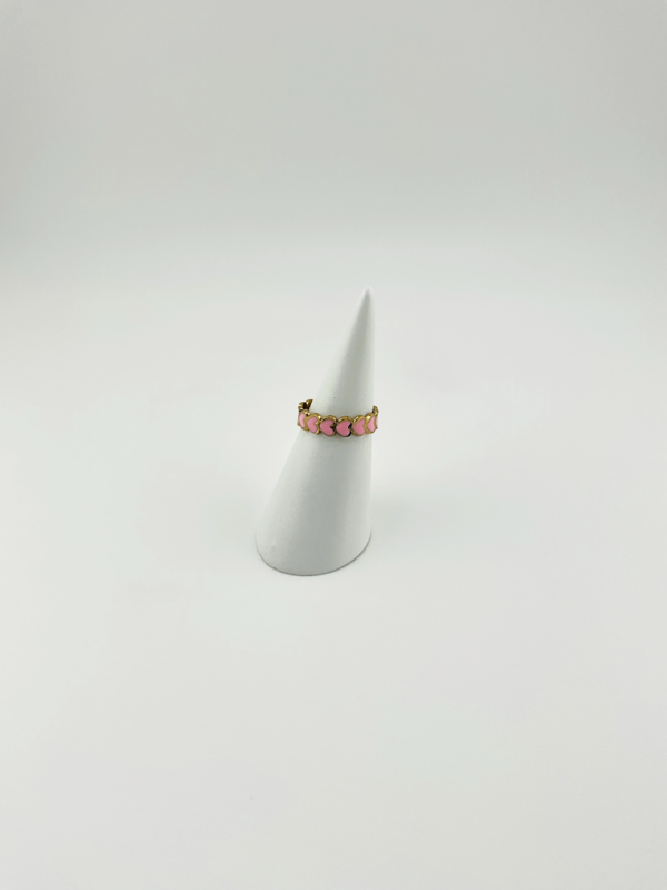 20240316_IMG_3933 Light Pink Hearts is our Ring from Elegance of the Gold Collection