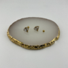 Radiant Twin Stones our In Fashion Jewelry from the Lovely Feelings - Valentines Gold and Diamond Collection