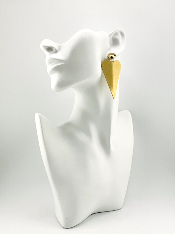 Golden Heartfelt Daring Glamour from our in Fashion Jewelry Collection