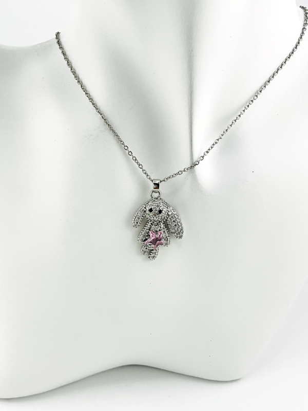 Silver Xquisite Sparkle Teddy from our in Fashion Jewelry Collection