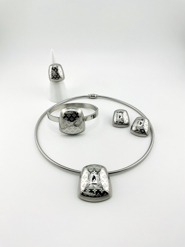 Silver X-clusive Monogram Designs Top Trending Jewelry