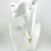 Gold X-quisite Heart Bow Necklace - Top Trending Jewelry from our in Fashion Jewelry Collection