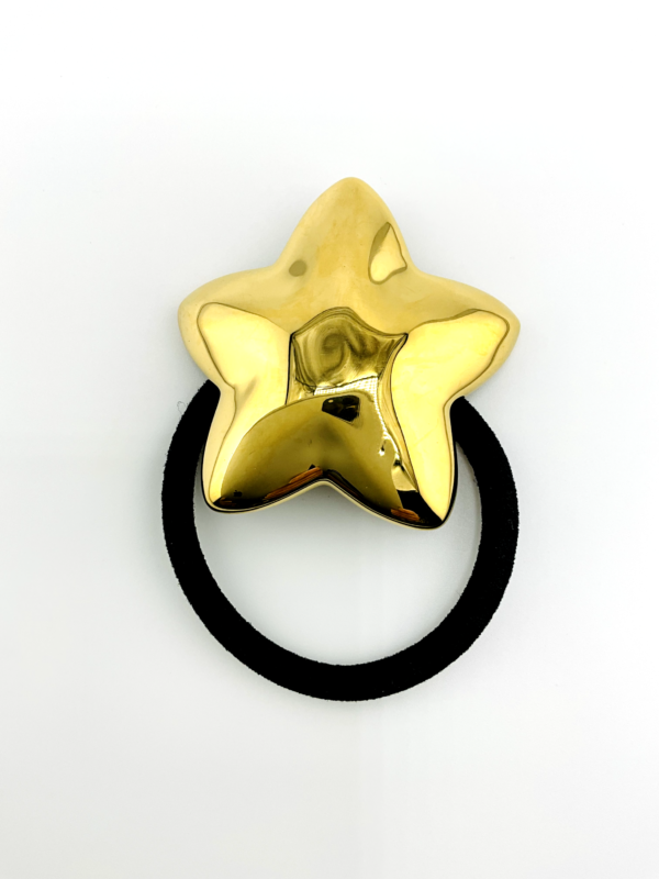 Golden Hair Tie Indulgence: Trending Jewelry of the Embrace of the Heart Collection