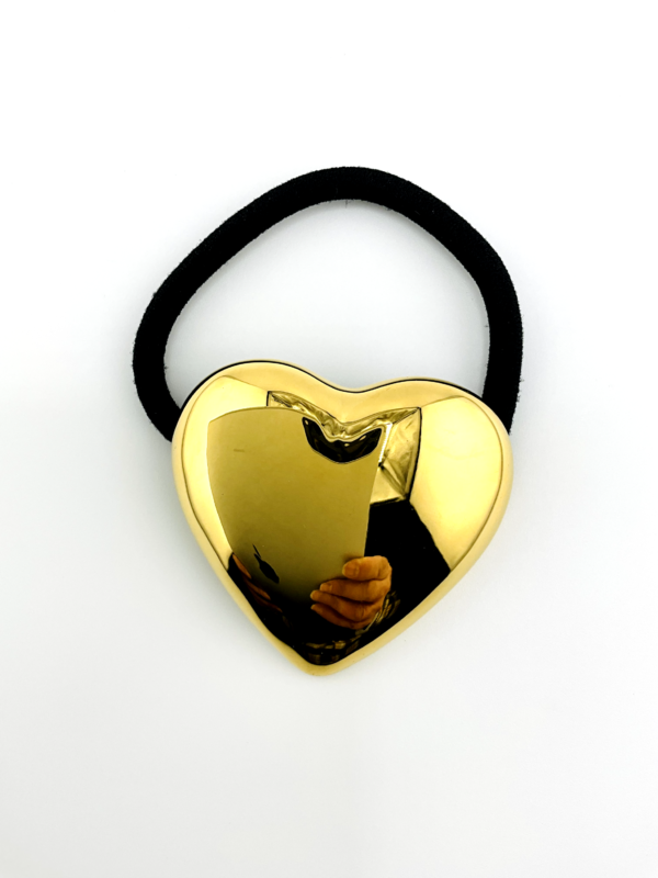 Golden Hair Tie Indulgence: Trending Jewelry of the Embrace of the Heart Collection