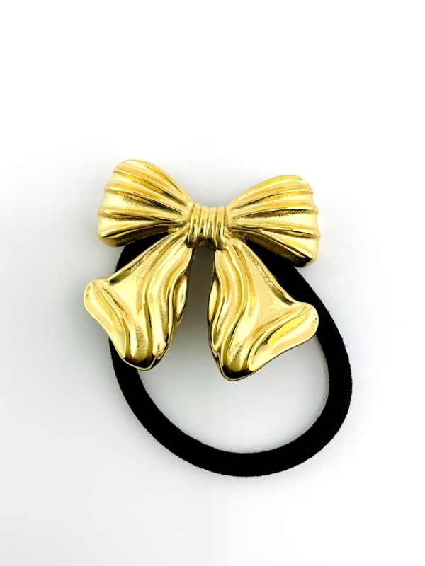 Golden Hair Tie Indulgence: Trending Jewelry of the Embrace of the Heart Collection