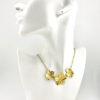 Golden Bloom: Trending Floral Jewelry Collection of the Embrace of the Heart Collection
