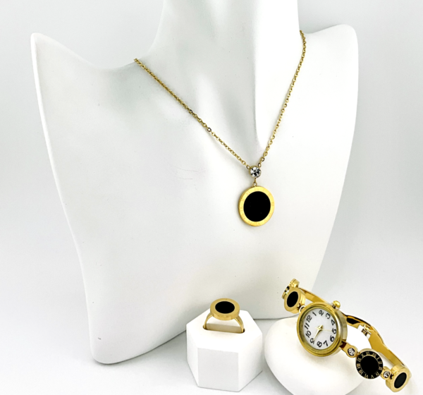 Golden Hour Roman Numeral Jewelry Collection of the Embrace of the Love Heart Collection