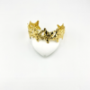 Golden Starburst Cuff: Trending Jewelry Designs of the Embrace of the Love Heart Collection
