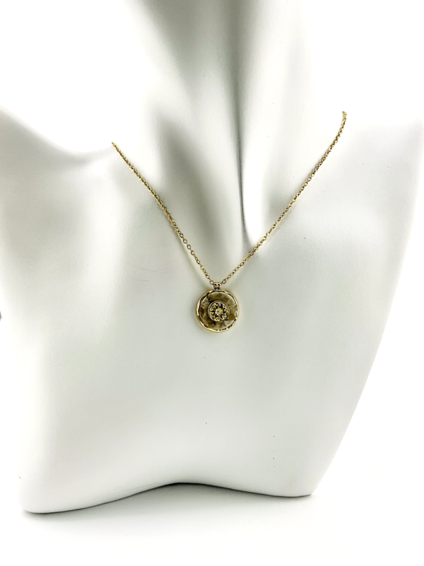 Luna Solstice: Trending Celestial Necklace of the Embrace of the Precious Heart Collection