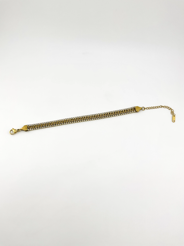 20250307_IMG_3645 SparkleXtreme: Triple Chain Bracelet - Trending Jewelry Collection of the Dawn of Spring Collection